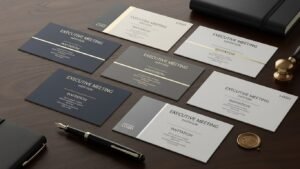 Executive Invitation Cards