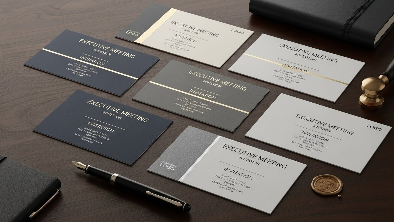 Executive Invitation Cards