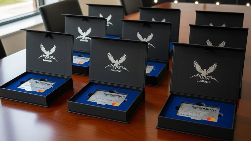 Custom Credit Card Boxes as Corporate Presentation Tools