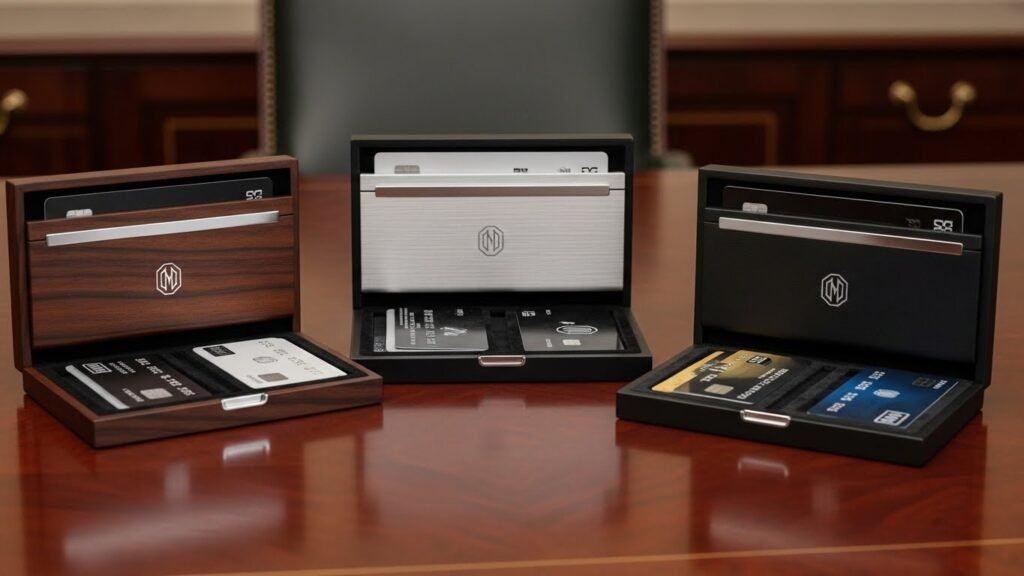 Importance of Custom Credit Card Boxes in Executive Settings